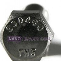 304 Steel hex bolt 304 Steel hex bolt